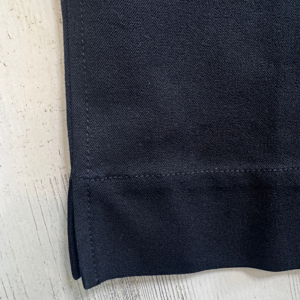 St. Johns Sport  Black Capri Wide Leg Size 8 Crops - Picture 2 of 6